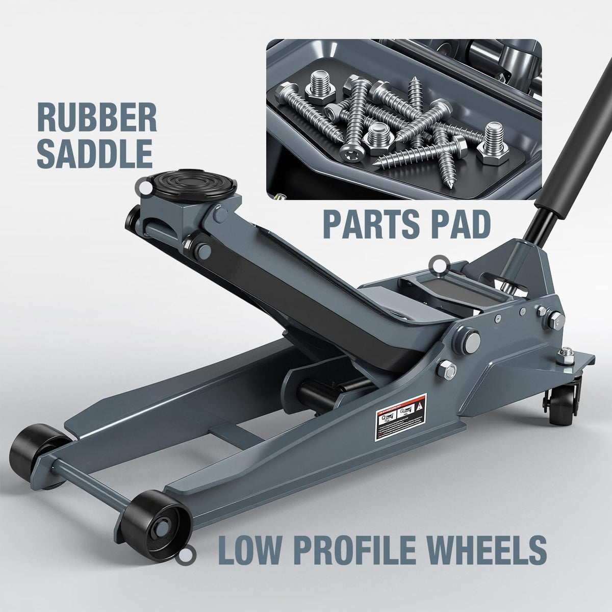 3 Ton Low Profile Hydraulic Floor Jack Y48458