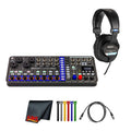 12-Channel Mixer & Headphones Bundle A55198