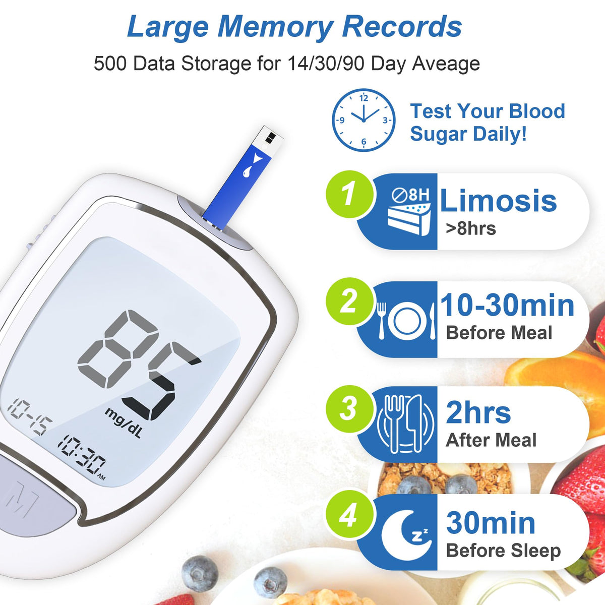Blood Sugar Monitor Kit E31950