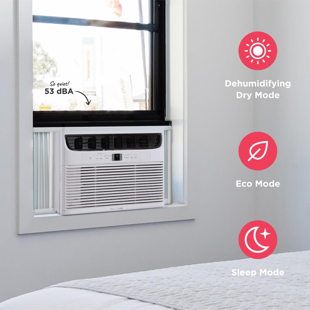 10,000 BTU White Window Air Conditioner Y963