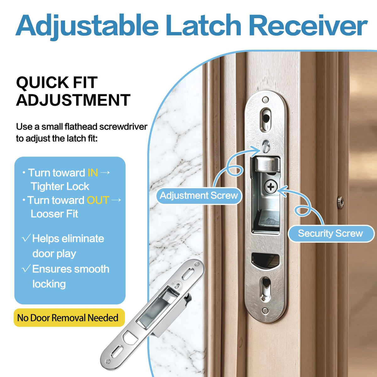 Lock and Receiver Kit R154