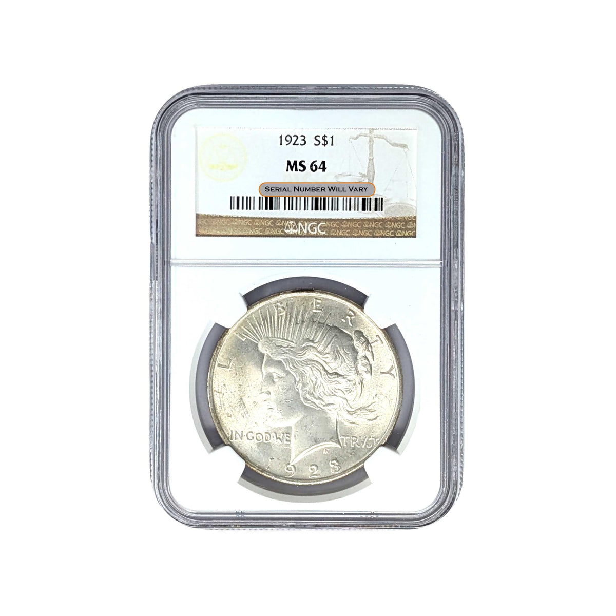Peace Silver Dollar A8183