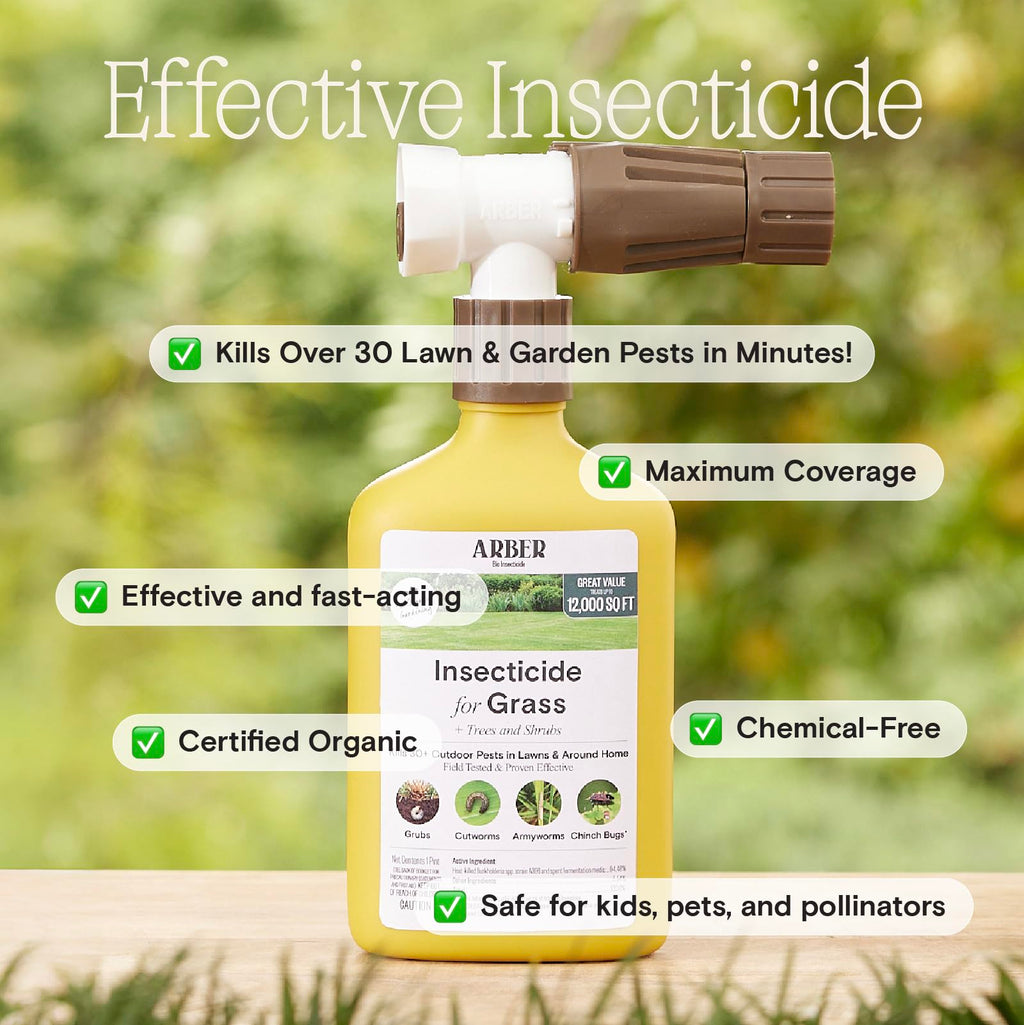 Organic Grub Killer & Lawn Insecticide 16 oz L161103
