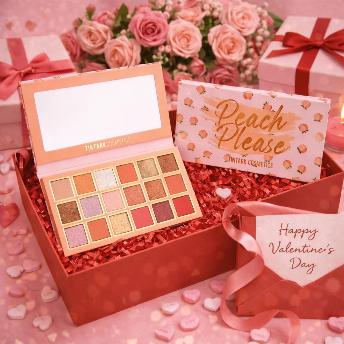18-Shade Eyeshadow Palette J5956