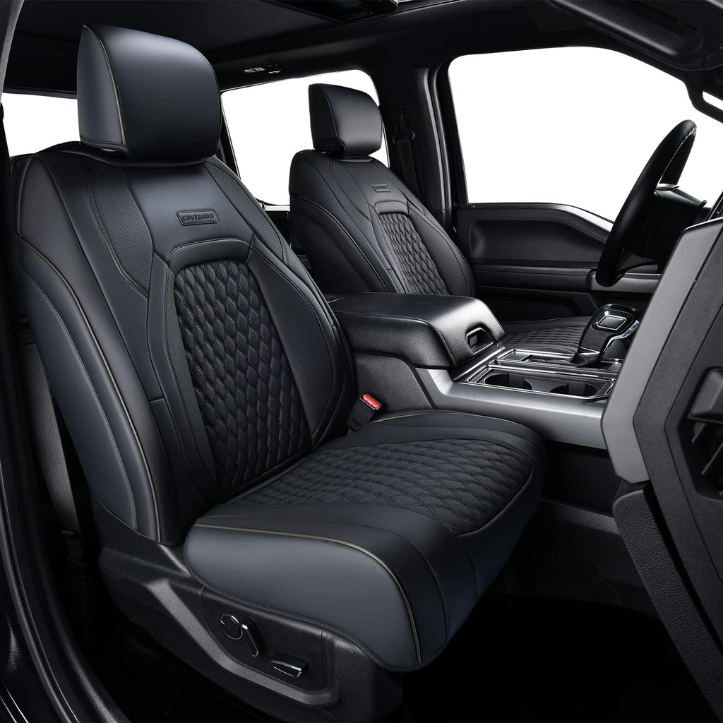 Waterproof Faux Leather Full Coverage Seat Covers S147251