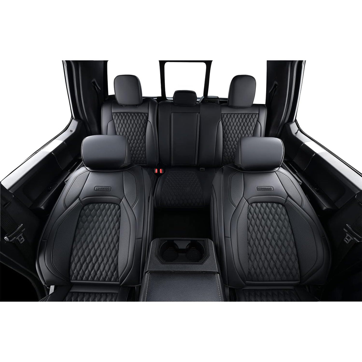 Waterproof Faux Leather Full Coverage Seat Covers S147251