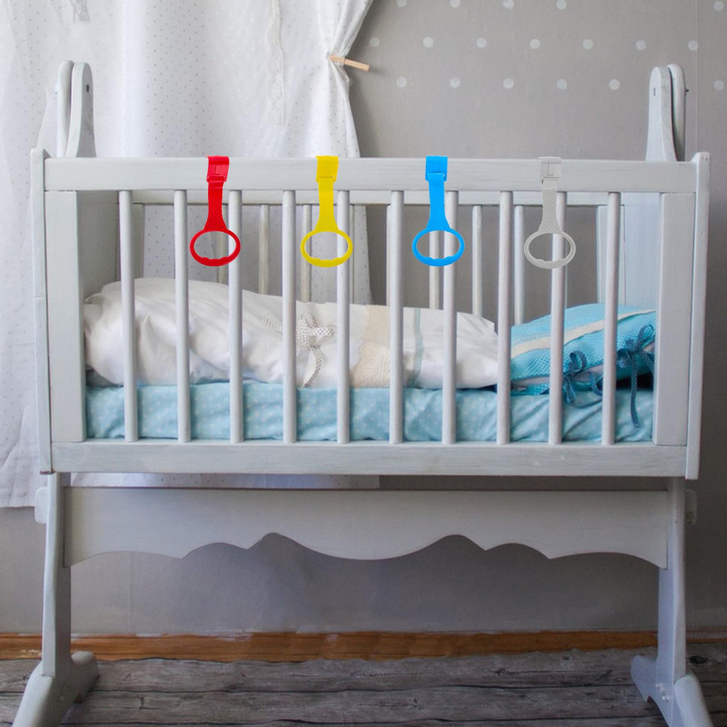 Baby Pull Up Rings 4Pcs Playpen Accessories O6341