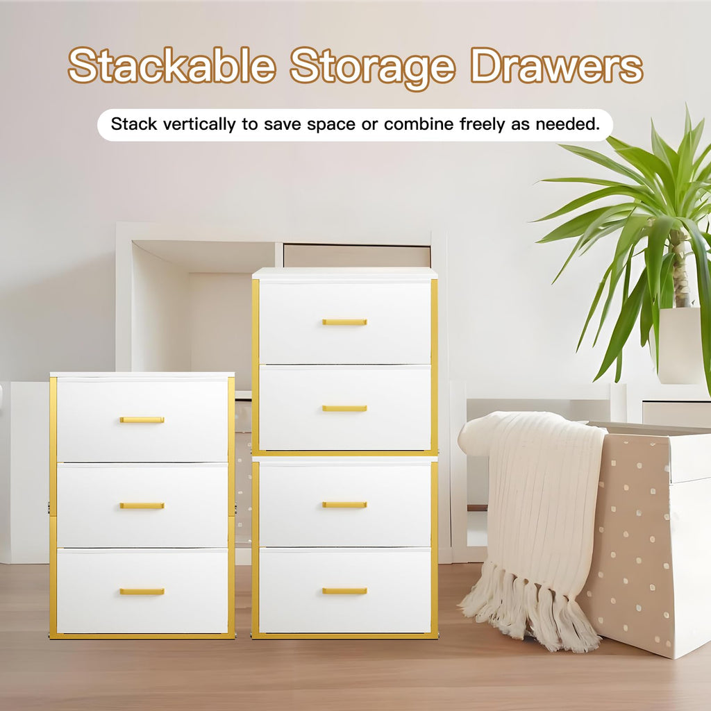3 Fabric Drawers J849487