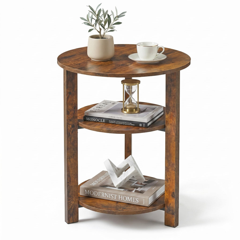 3-Tier Round Side Table E23667