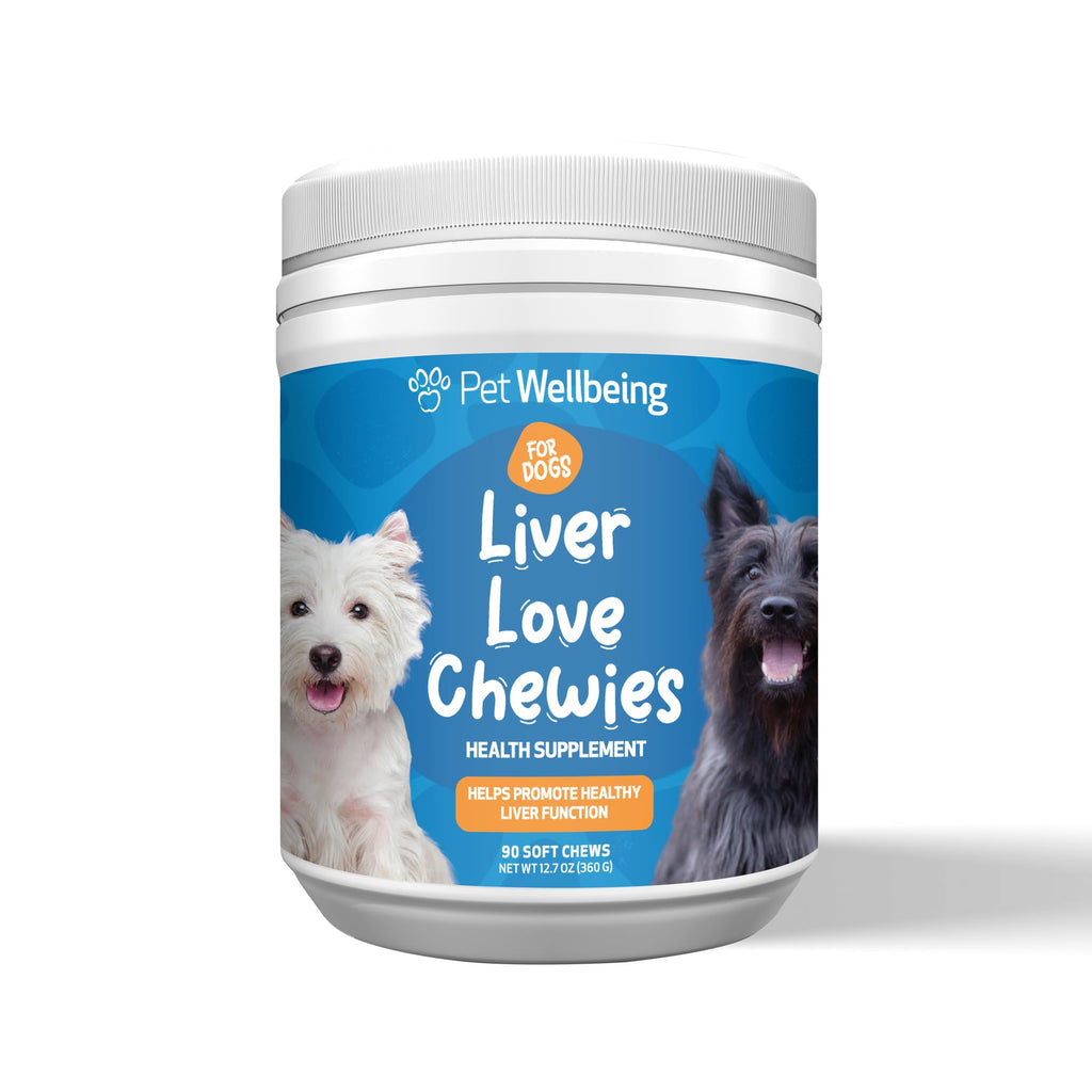 Liver Support Chewies for Dogs, 90 Ct H6798