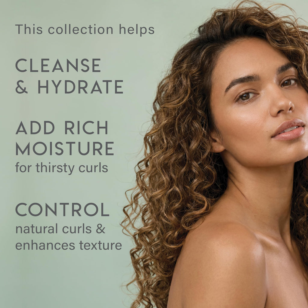 Coconut Water Curly Hair Clarifying Shampoo and Conditioner W683