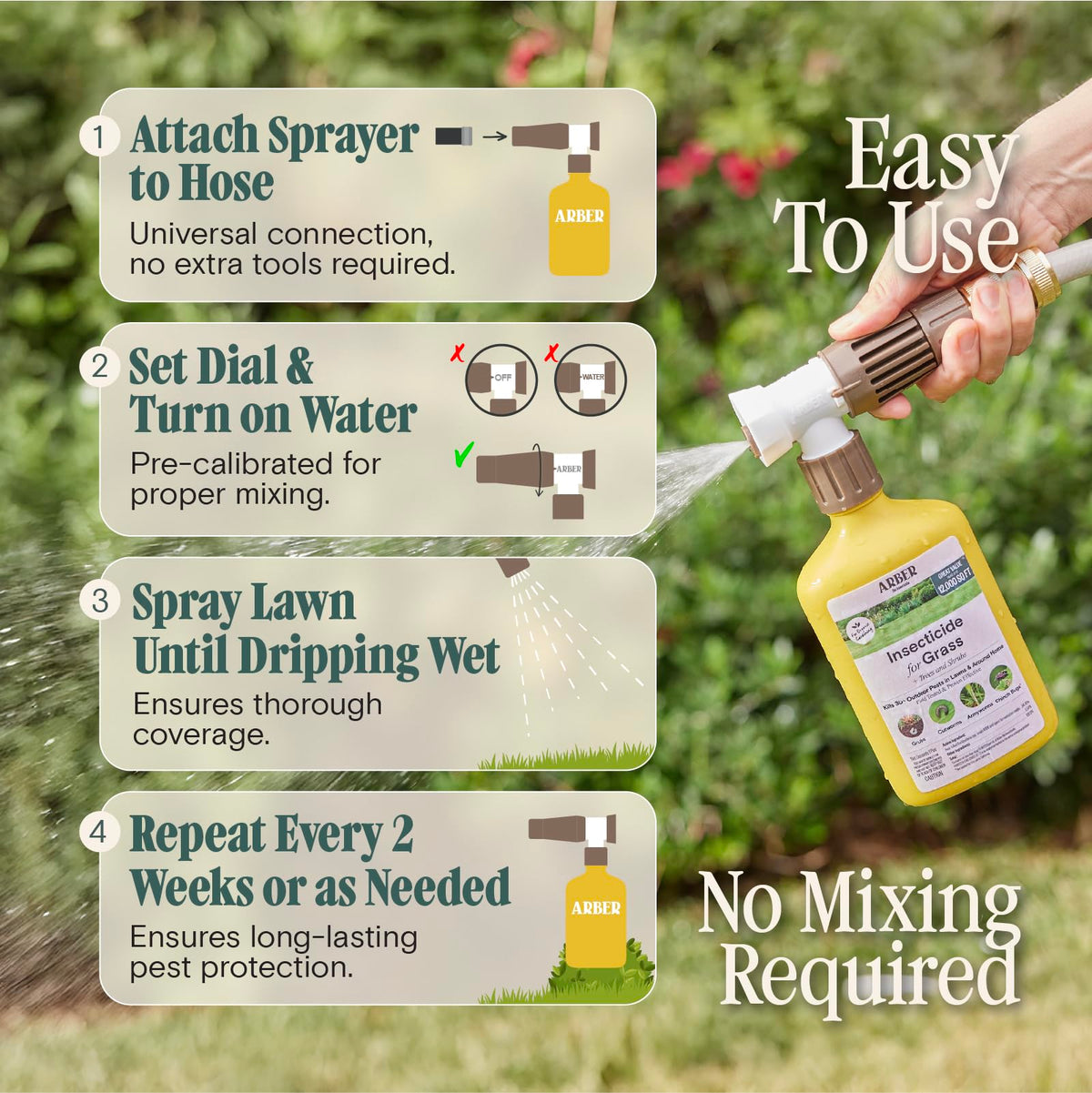 Organic Grub Killer & Lawn Insecticide 16 oz L161103