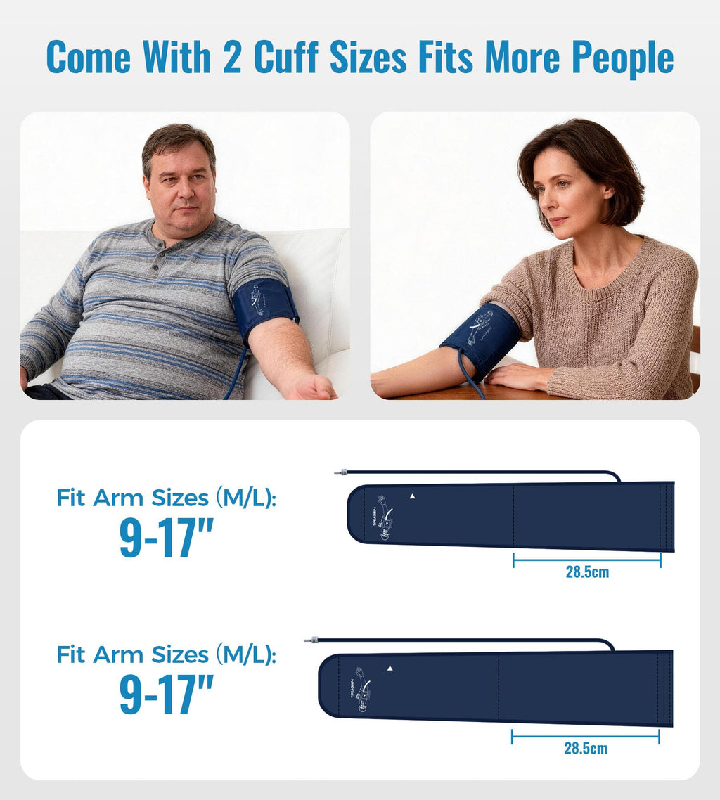 Blood Pressure Monitor with 2 Cuffs R2999