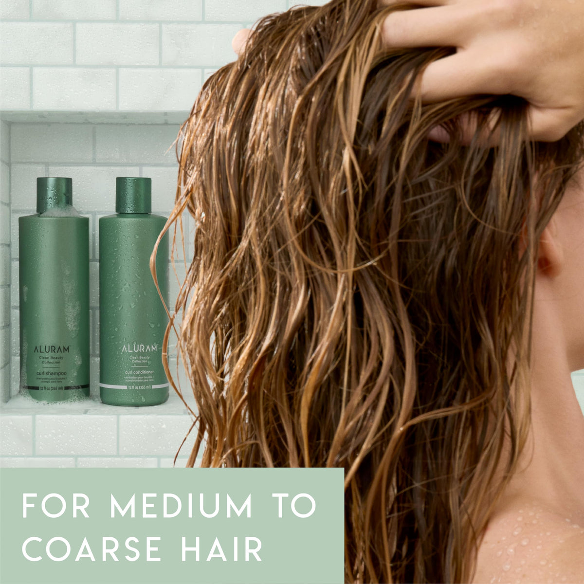 Coconut Water Curly Hair Clarifying Shampoo and Conditioner W683