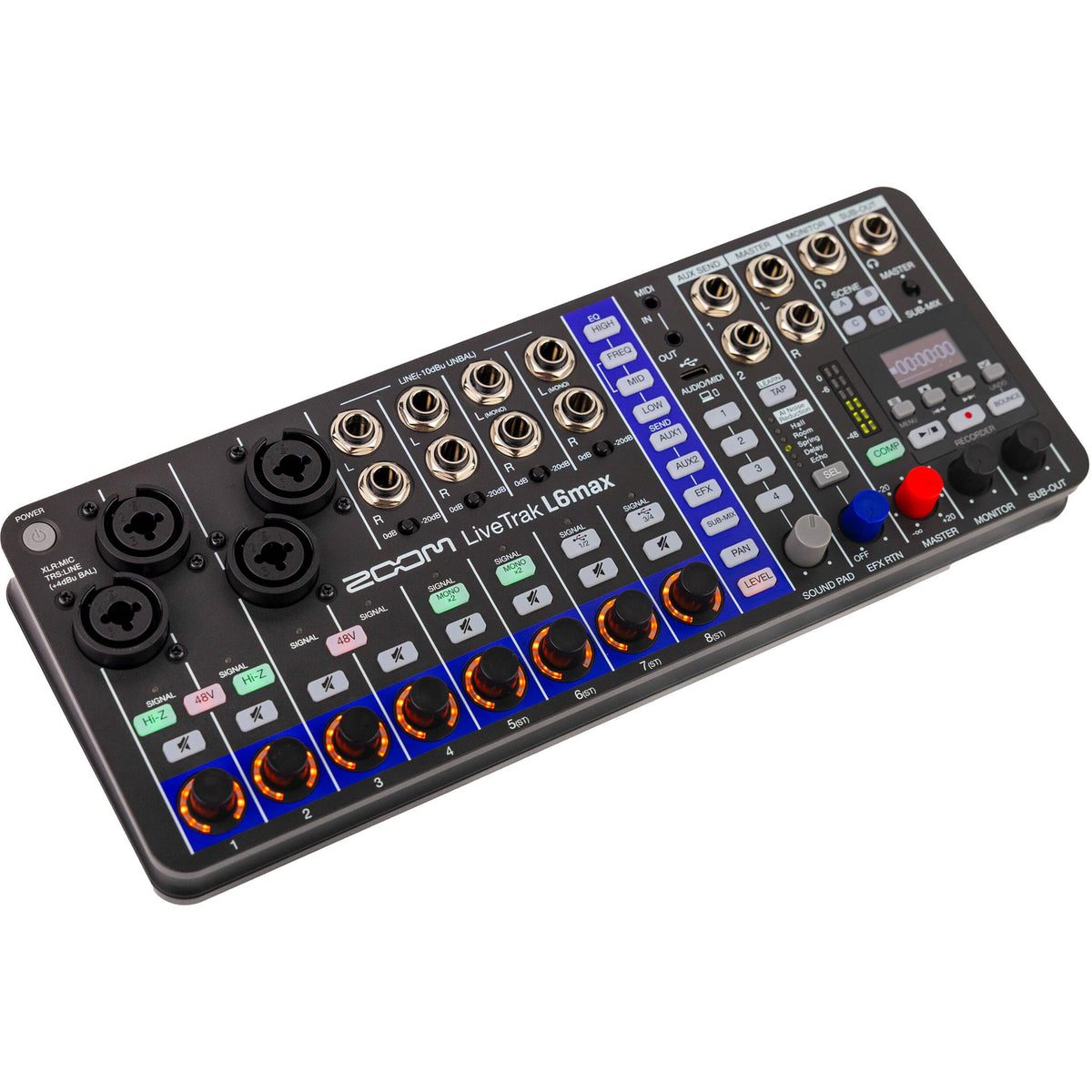 12-Channel Mixer & Headphones Bundle A55198