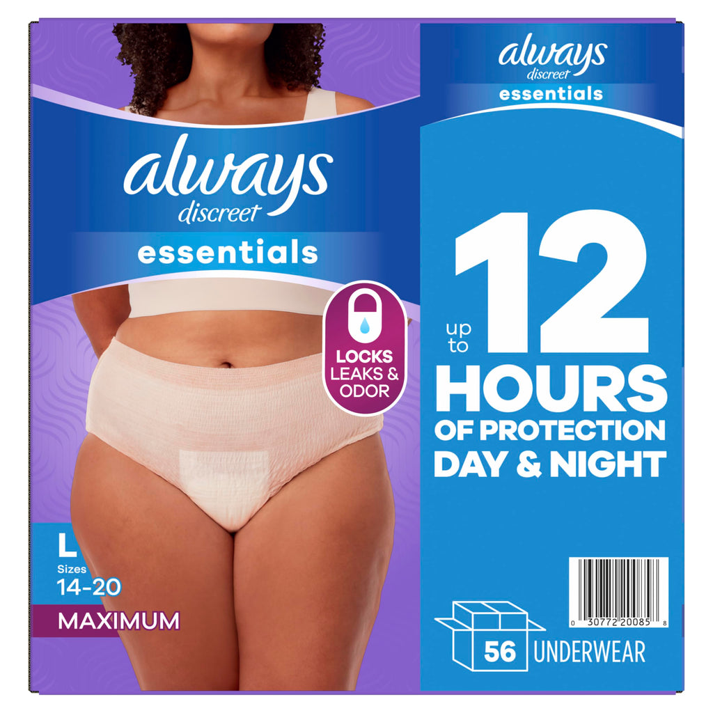 Adult Diapers for Women Size L 56 Count H601