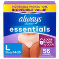 Adult Diapers for Women Size L 56 Count H601