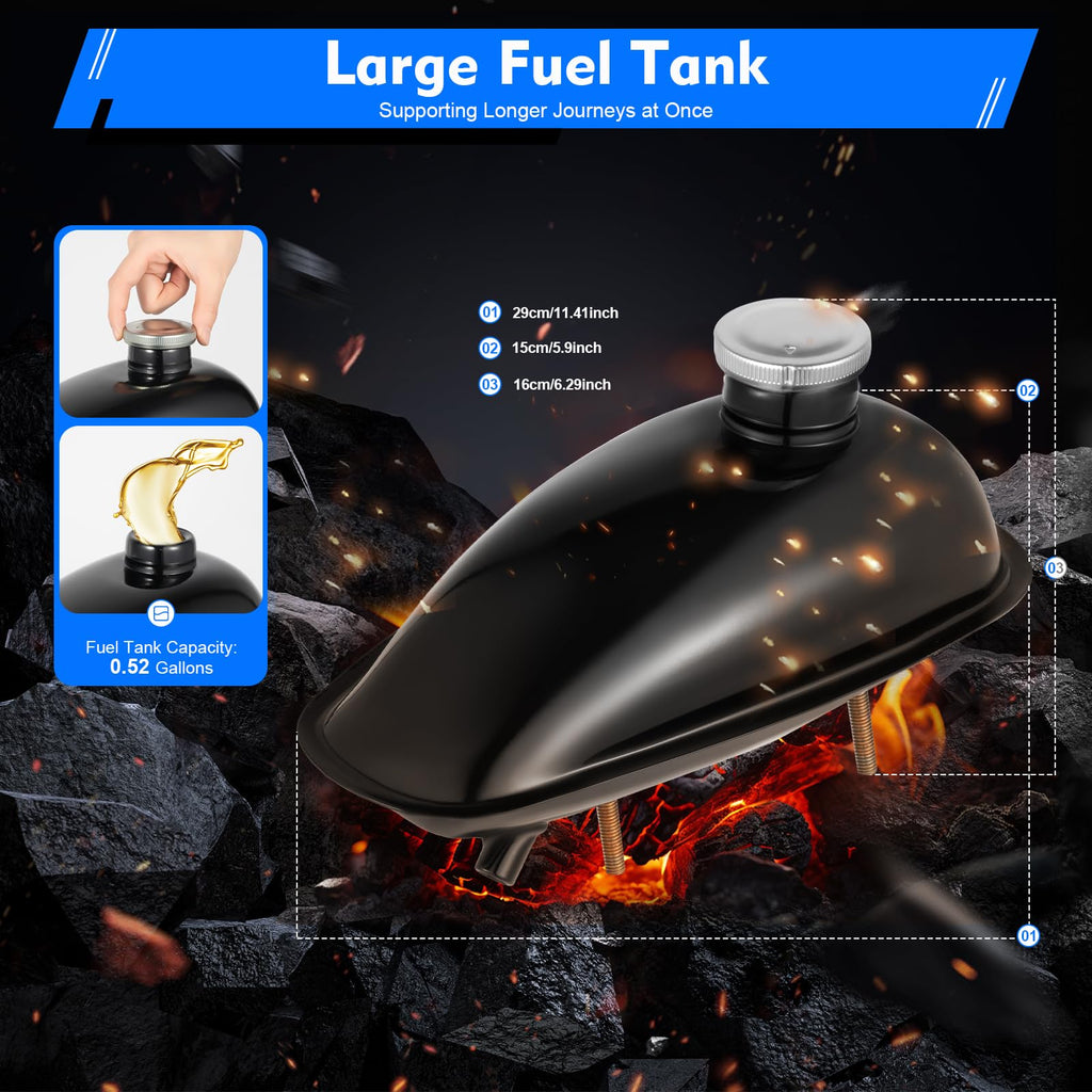 4-Stroke Gasoline Bicycle Engine Kit H6249