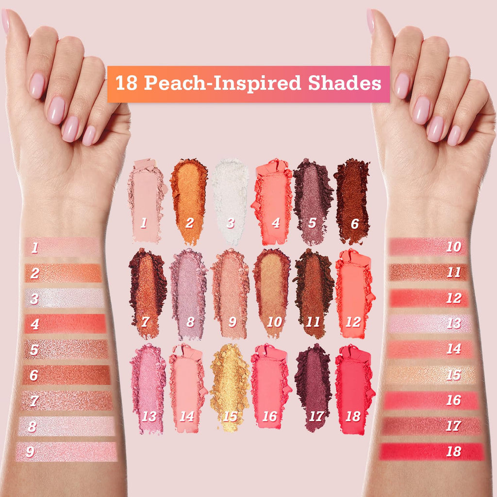 18-Shade Eyeshadow Palette J5956
