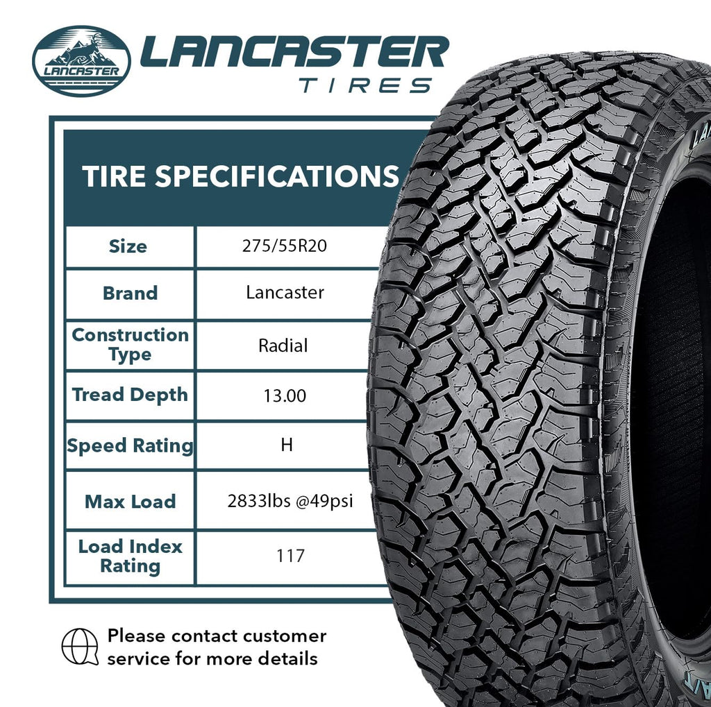275/55R20 117H XL All Terrain Light Truck Tire P154