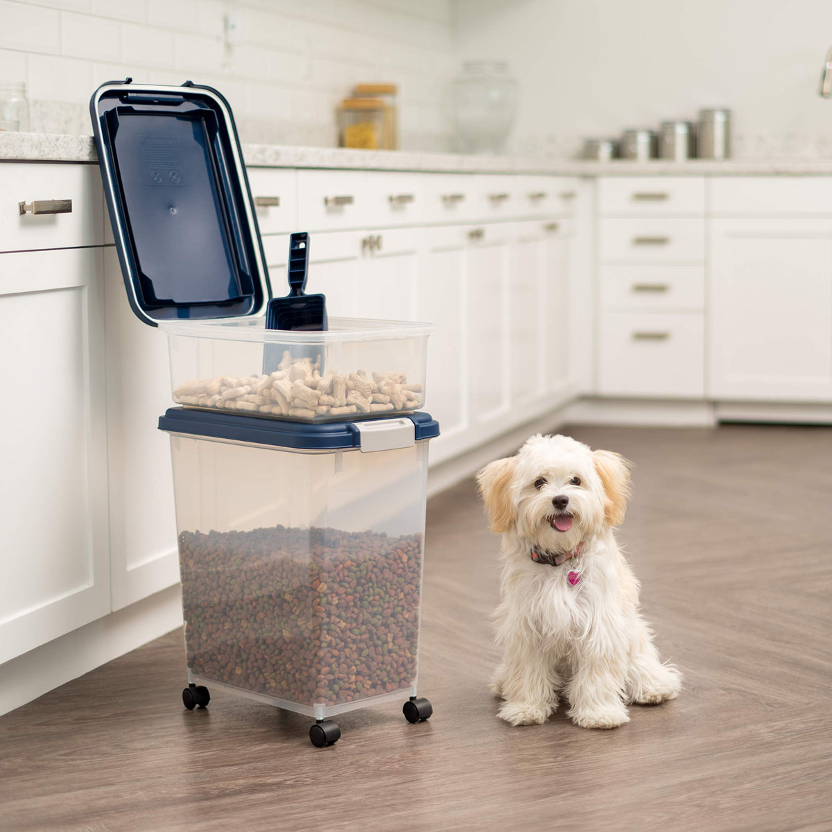 33qt + 12qt Airtight Pet Food Storage Container Combo with Scoop R81723