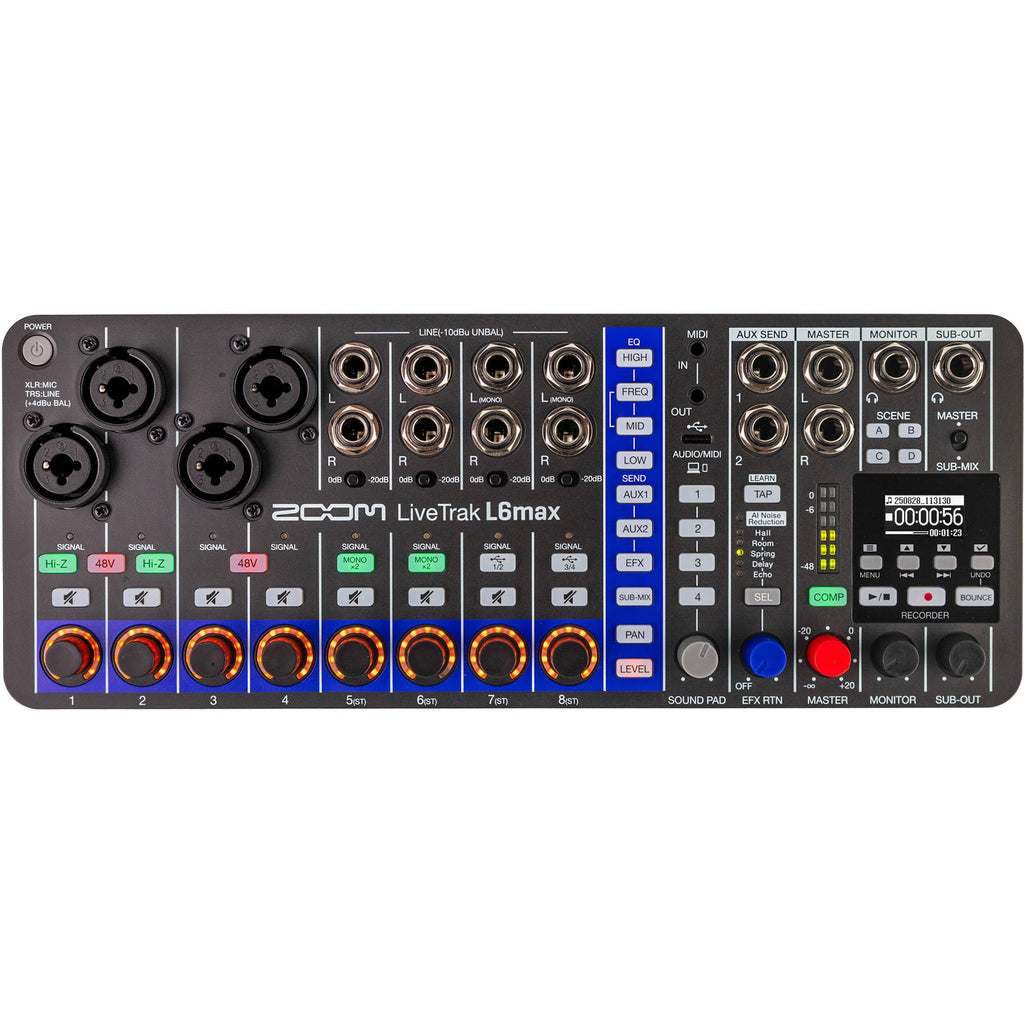 12-Channel Mixer & Headphones Bundle A55198
