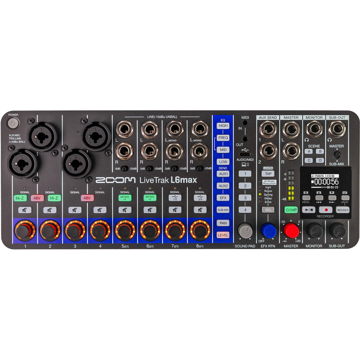 12-Channel Mixer & Headphones Bundle A55198