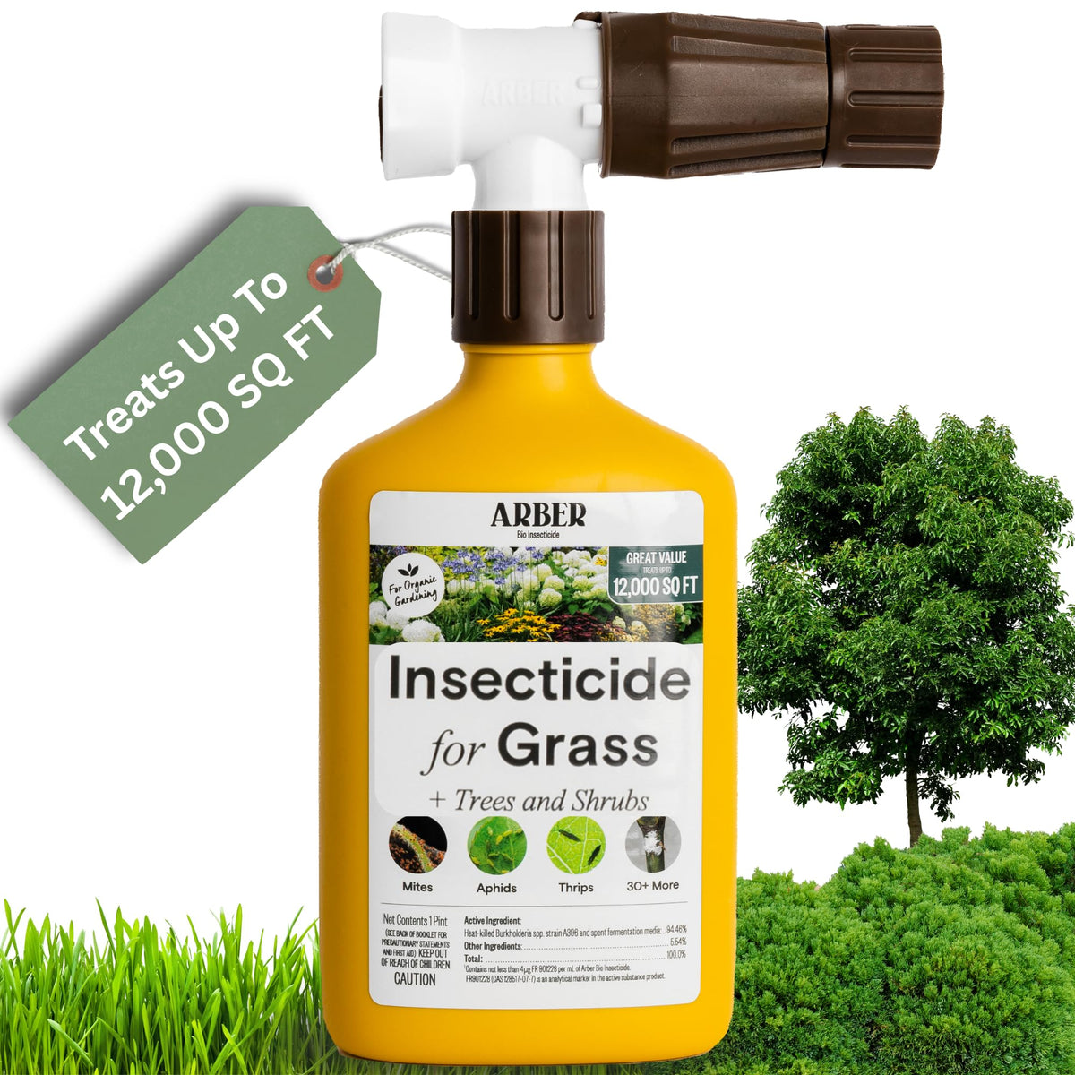 Organic Grub Killer & Lawn Insecticide 16 oz L161103