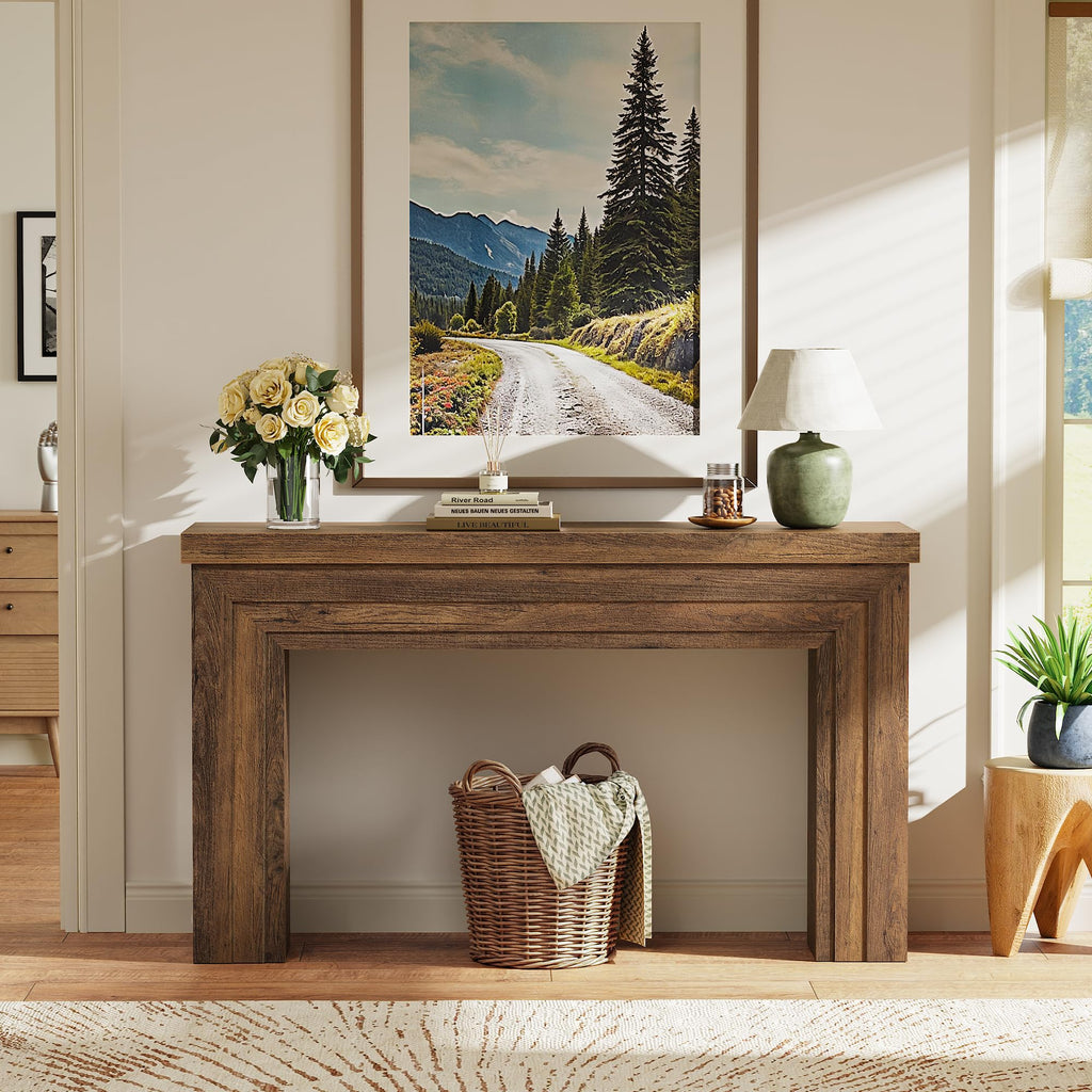 54 Inch Rectangular Console Table S16141
