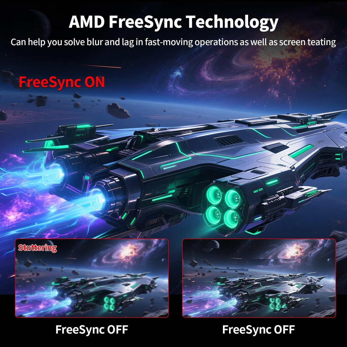 34 Inch Curved Ultrawide Monitor WQHD 165Hz 1ms HDR10 FreeSync G-Sync VESA Mount Compatible N144