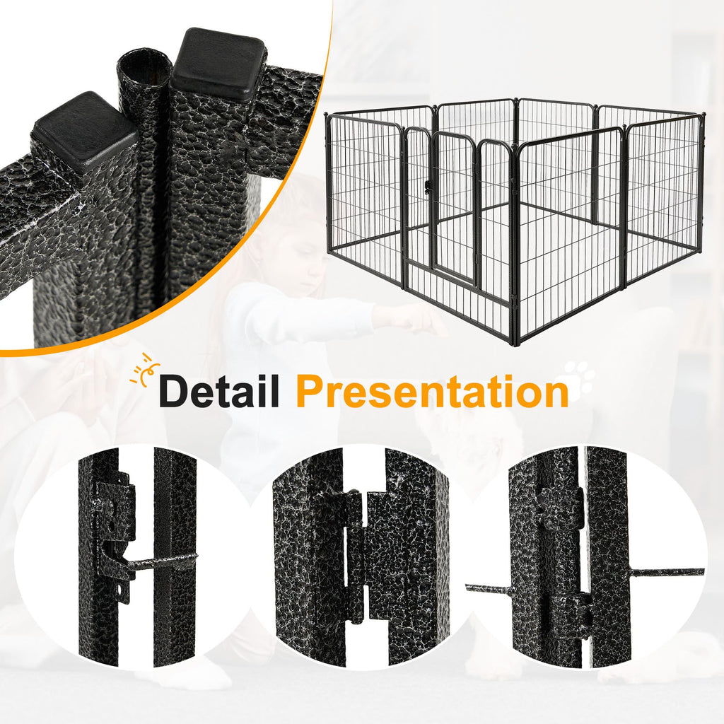 Heavy Duty 16 Panel Metal Pet Playpen G652