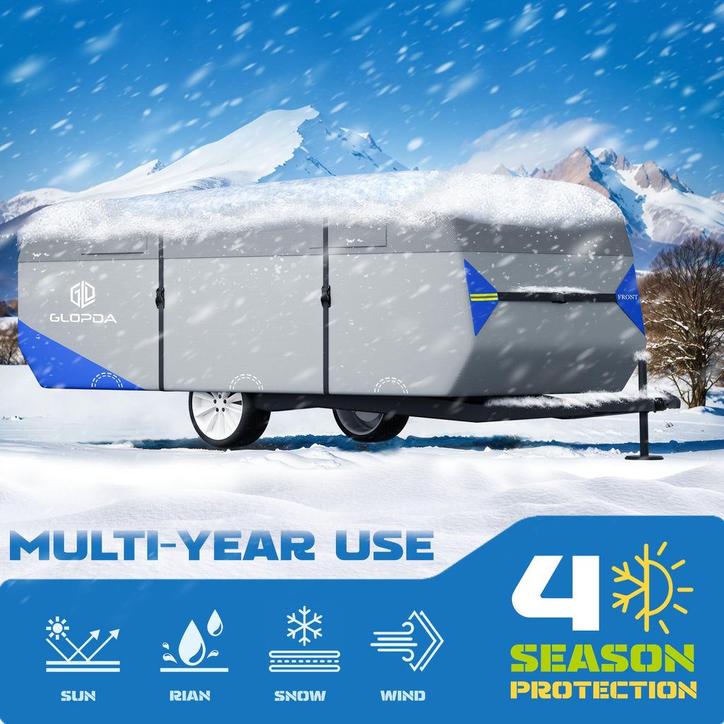 14' - 16' Waterproof Anti-Tear Pop Up Camper Cover A854575