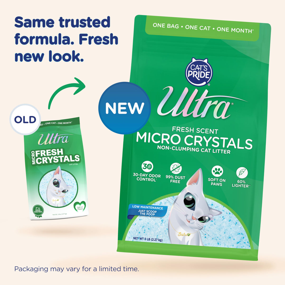 Fresh Scent Micro Crystals Litter 15lb Q24204