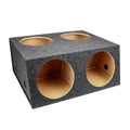12 Inch 4 Hole Sealed Divided Speaker Box Subwoofer Enclosure F793