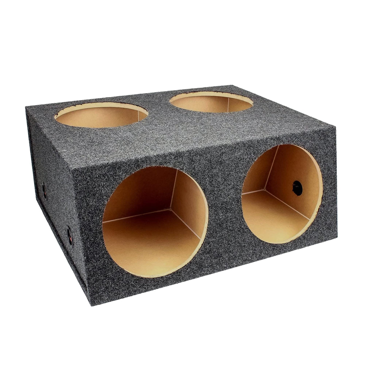 12 Inch 4 Hole Sealed Divided Speaker Box Subwoofer Enclosure F793