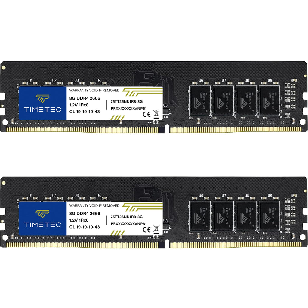 16GB Kit DDR4 2666MHz Desktop RAM 288-Pin Non-ECC UDIMM J323388
