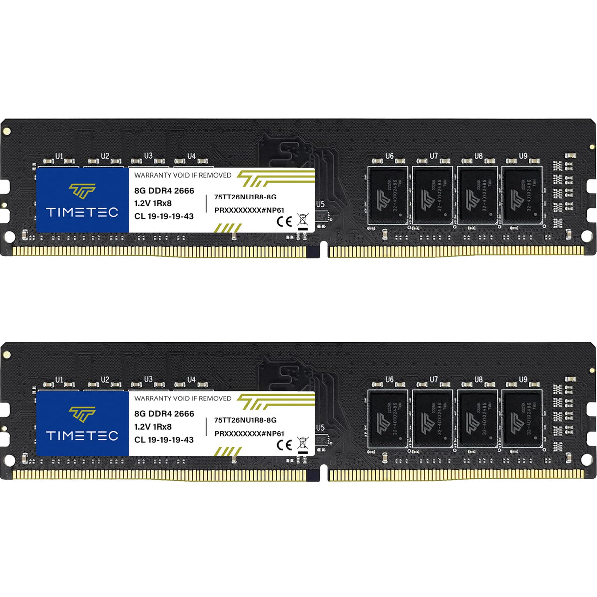 16GB Kit DDR4 2666MHz Desktop RAM 288-Pin Non-ECC UDIMM J323388