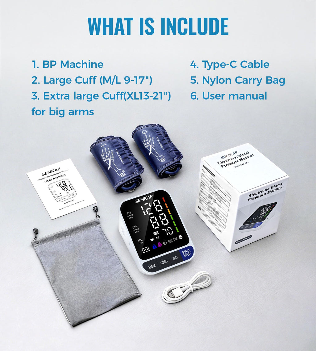 Blood Pressure Monitor with 2 Cuffs R2999