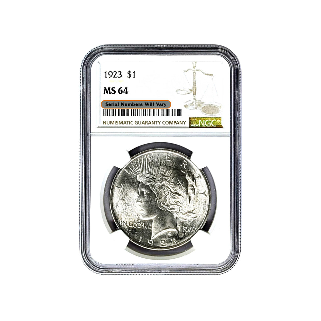 Peace Silver Dollar A8183