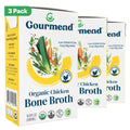 Organic Unsalted Chicken Bone Broth 16.9oz 3 Pack Y400