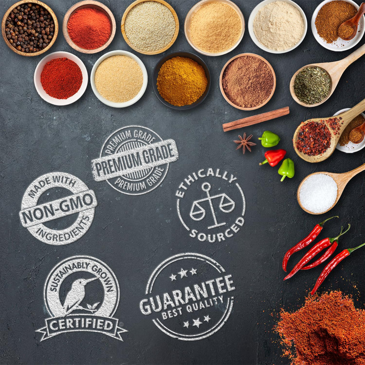 Cayenne Pepper Powder 5 LB Red Pepper Spice H331877
