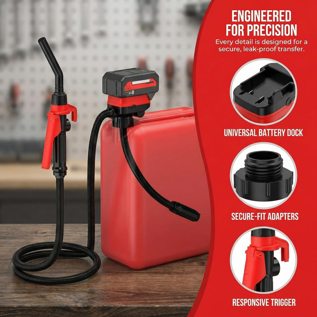 Cordless Battery Powered Fuel Transfer Pump 3.2 Gpm U347129