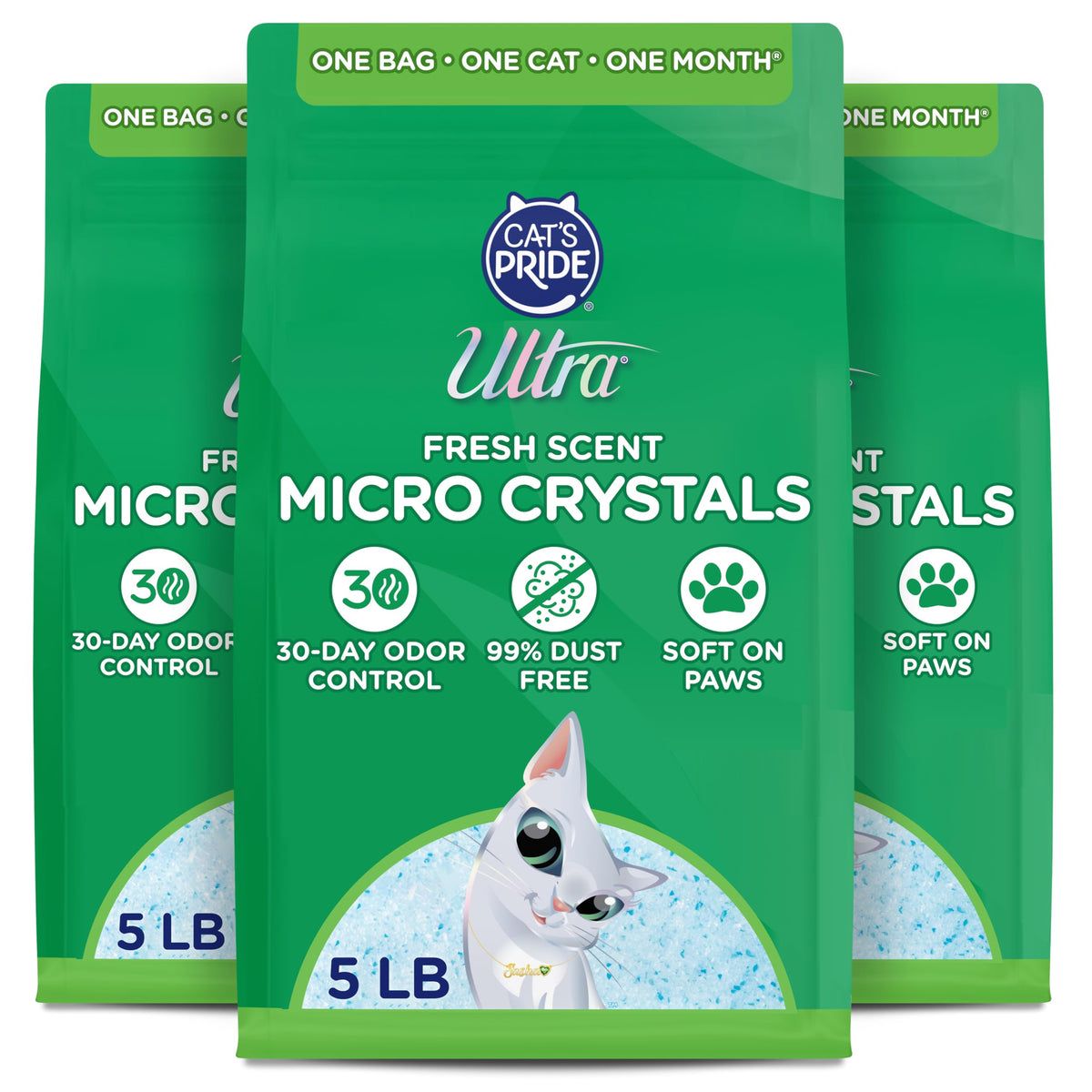 Fresh Scent Micro Crystals Litter 15lb Q24204