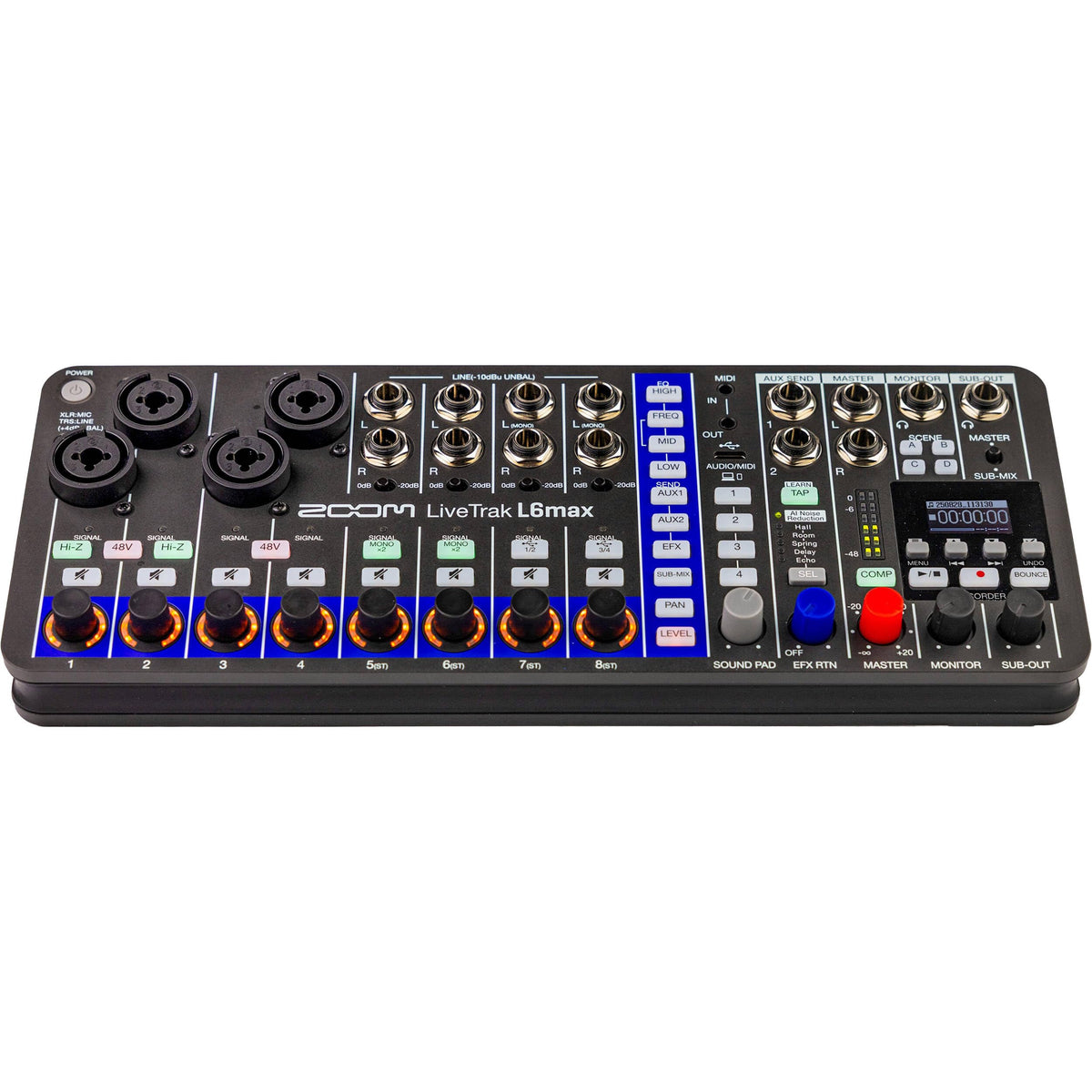 12-Channel Mixer & Headphones Bundle A55198