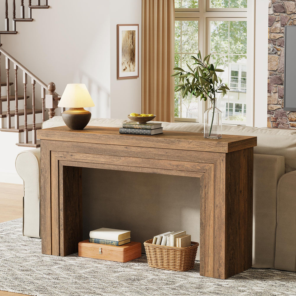 54 Inch Rectangular Console Table S16141