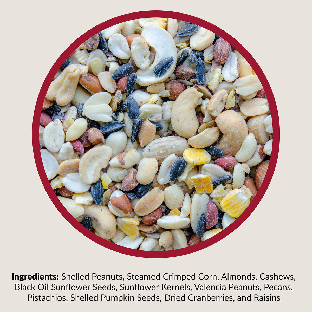 40 lb Fruit and Nut Wild Bird Seed Mix A86970