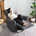 Power Swivel Rocker Recliner Chair Dark Gray G599